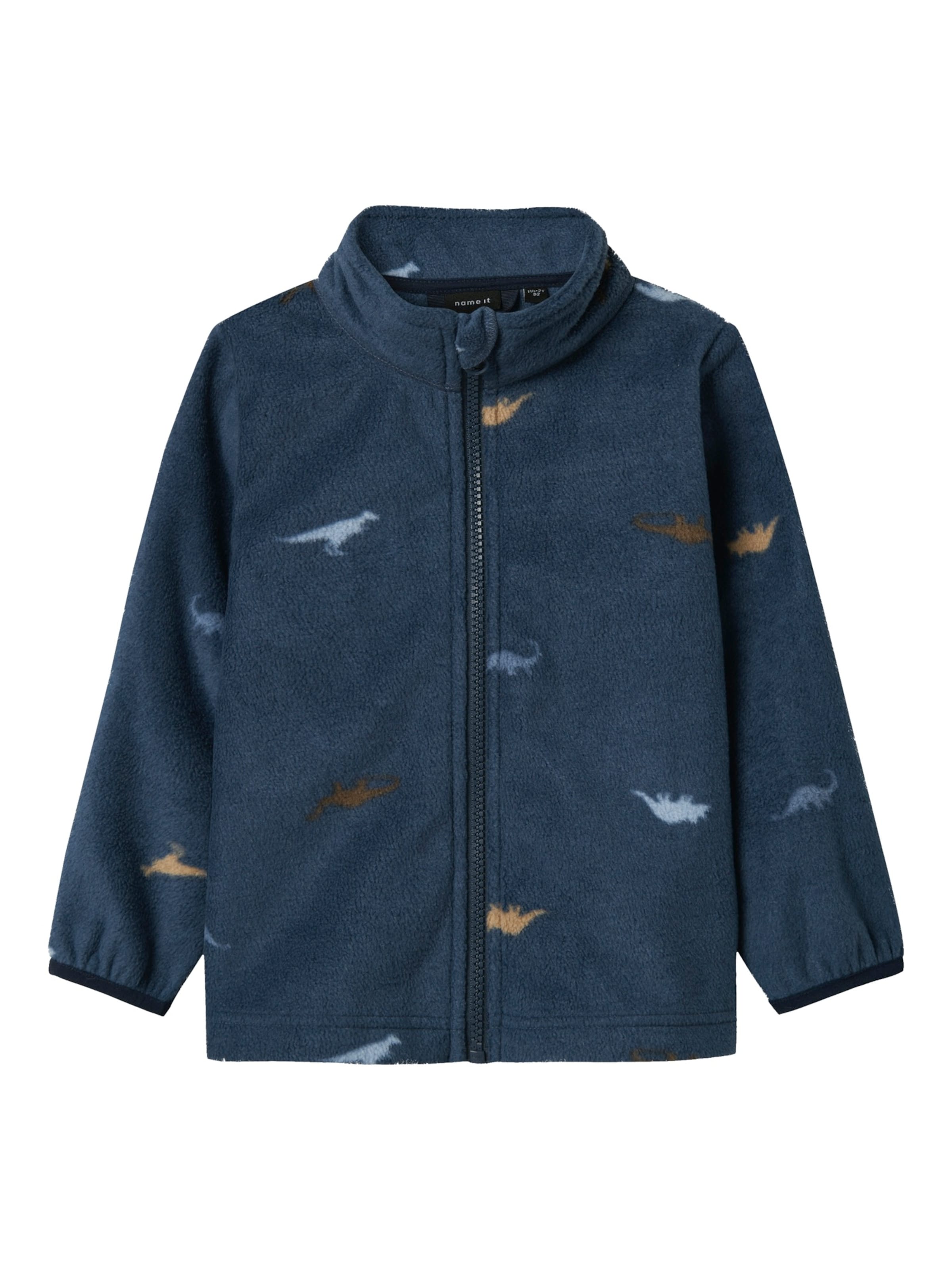 NAME IT Поларено яке 'NMNSPEKTRA' в синьо: отпред