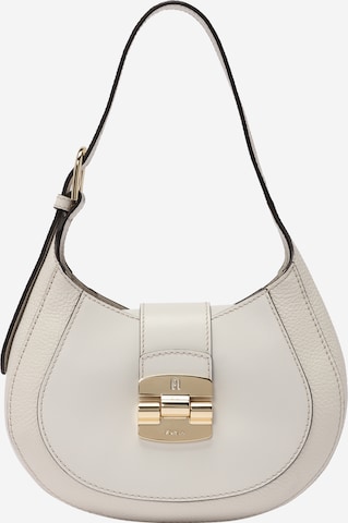 FURLA - Mala de ombro 'FURLA CLUB 2' em branco: frente