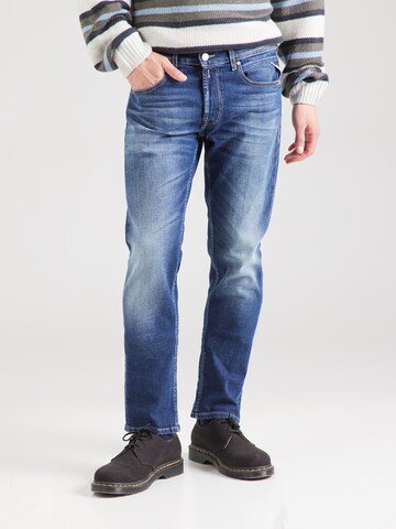 REPLAY Regular Jeans 'GROVER' in Blau: Vorderseite