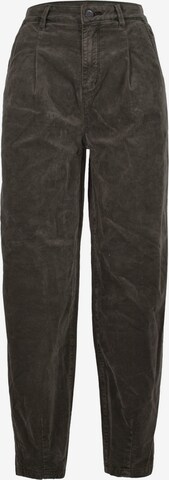 Buena Vista Loosefit Bandplooi jeans in Zwart: voorkant