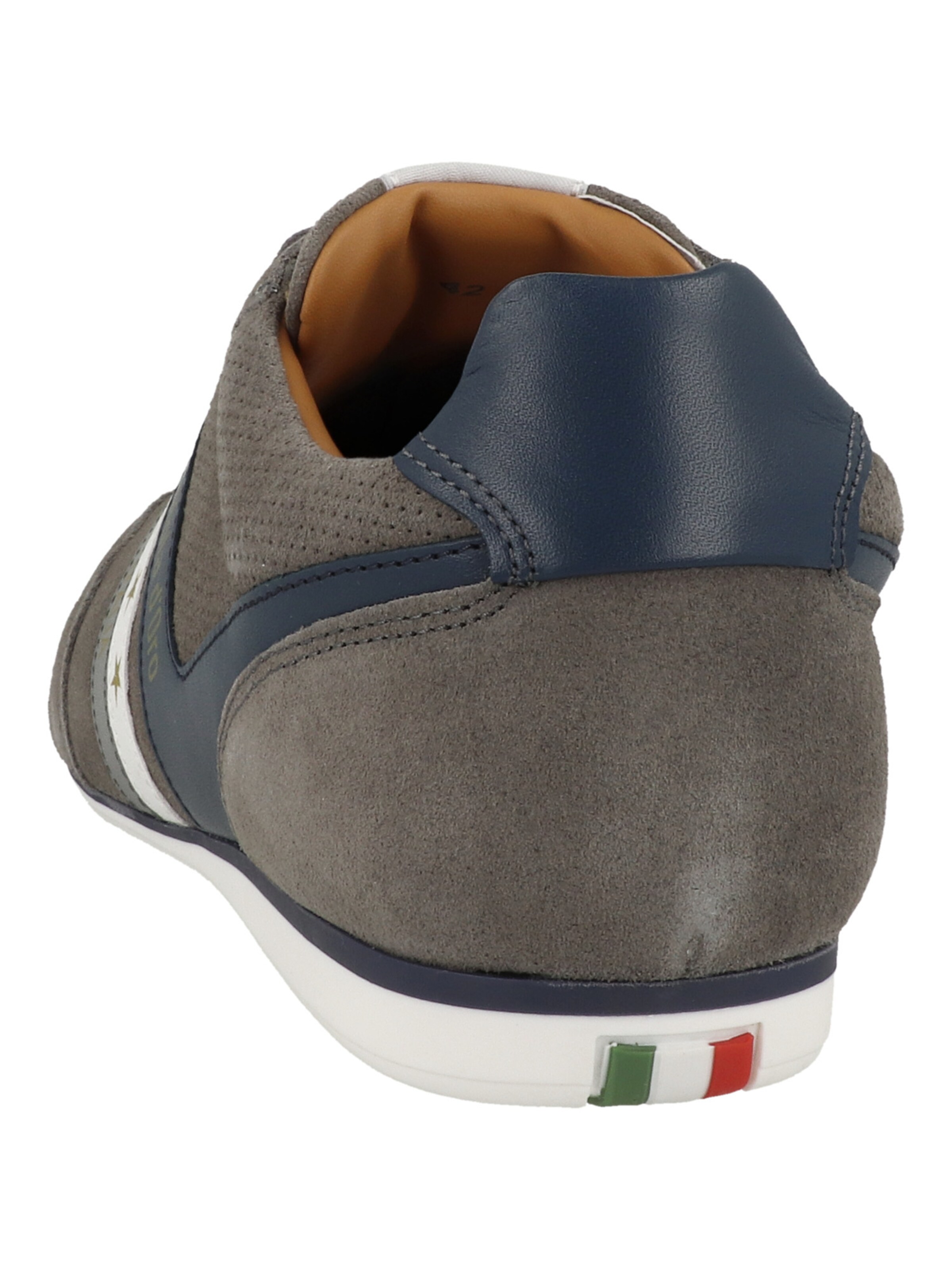 PANTOFOLA D'ORO Platform trainers 'Vasto Suede' in Grey
