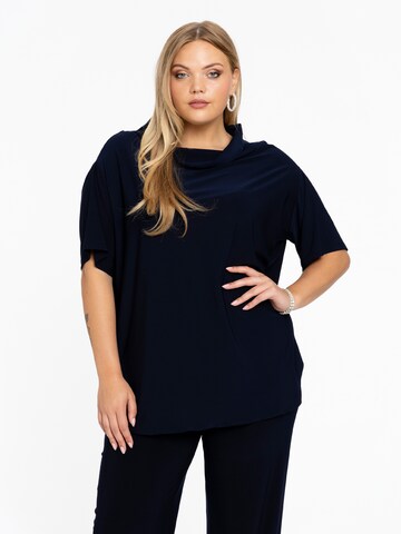 YOEK Tunic in Blue: front