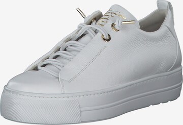 Sneaker bassa di Paul Green in bianco: frontale