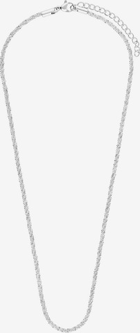 Lucardi Ketting 'Münze' in Zilver: voorkant