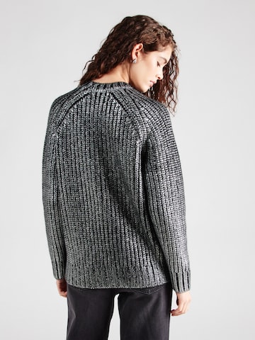 WRANGLER Pullover 'FOILED SWEATER' in Silber