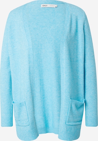 Cardigan 'LESLY' ONLY en bleu : devant