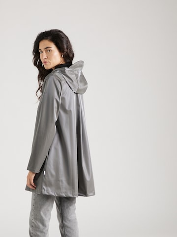 RAINS Functionele mantel 'A-line W Jacket' in Grijs