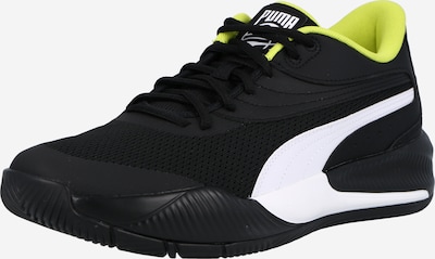 PUMA Chaussure de sport en vert fluo / noir / blanc, Vue avec produit