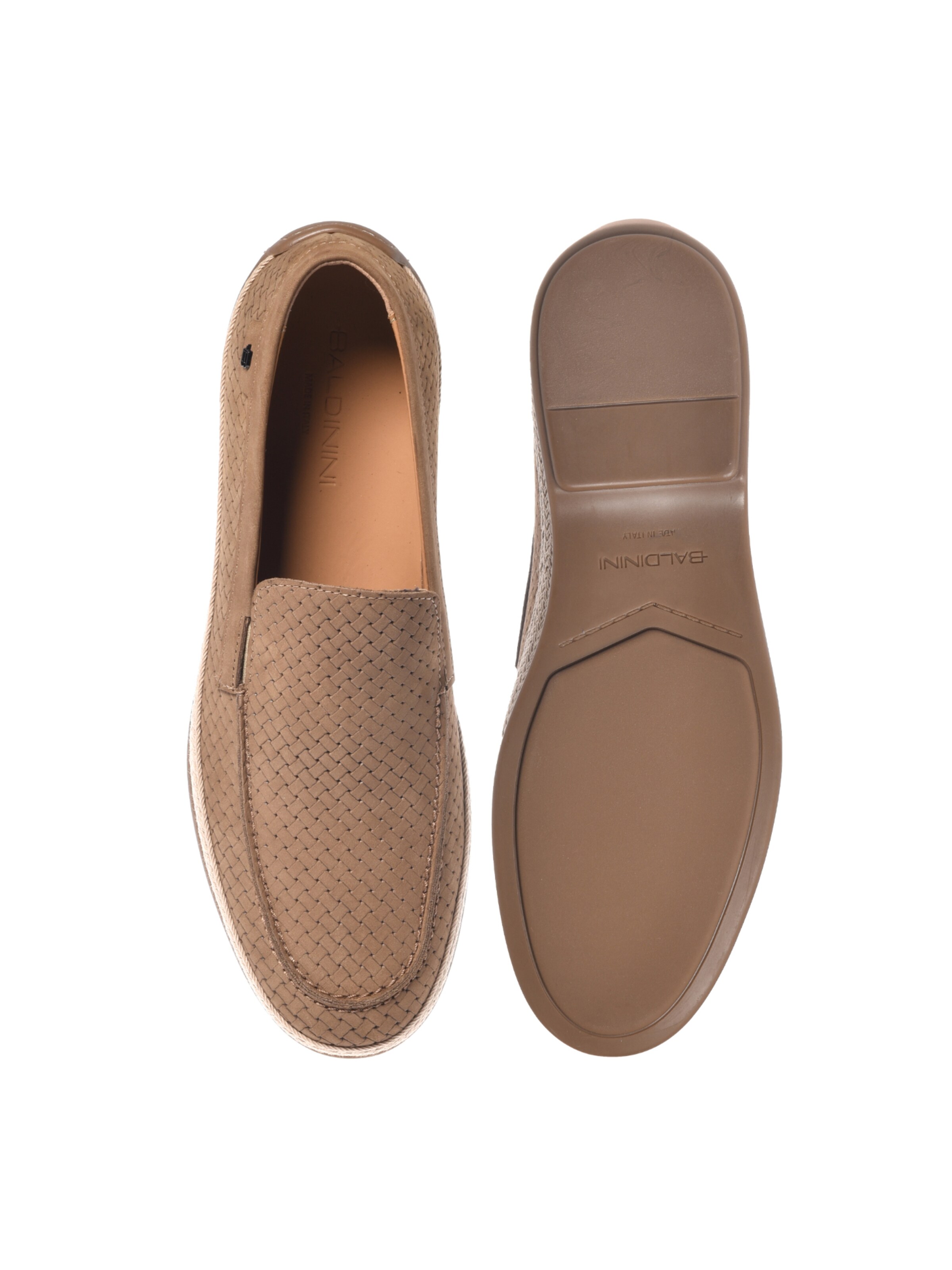 BALDININI Instappers in Beige