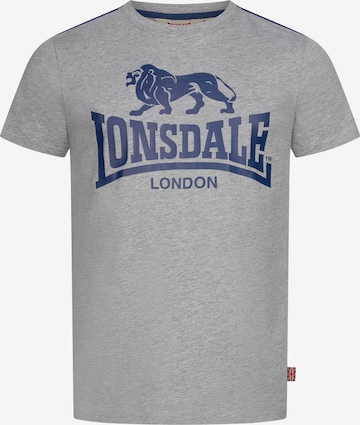 Maglietta 'HENCONNER' di LONSDALE in grigio: frontale