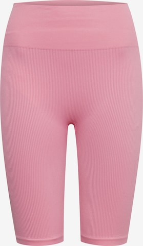 The Jogg Concept Skinny Radlerhose 'JCSAHANA' in Pink: predná strana