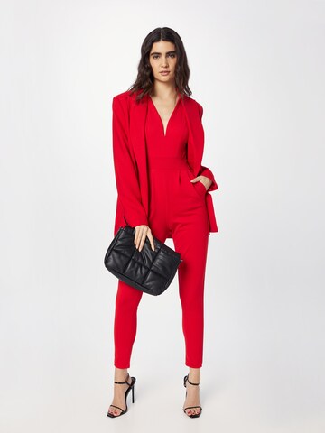 Tuta jumpsuit di WAL G. in rosso