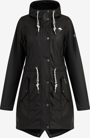 Schmuddelwedda Between-Season Jacket in Black: front