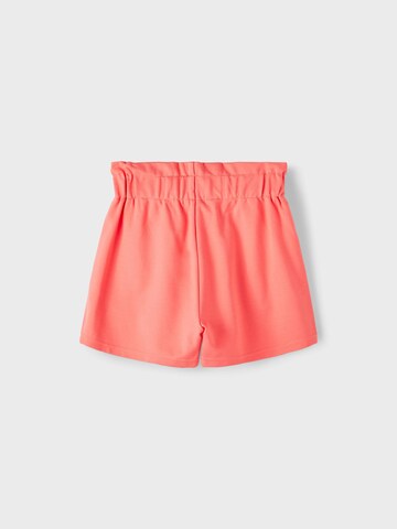 NAME IT Regular Shorts 'Ida' in Orange