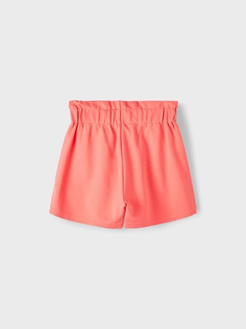 NAME IT Regular Trousers 'Ida' in Orange