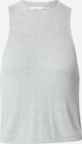 NU-IN Knitted Top in Grey: front