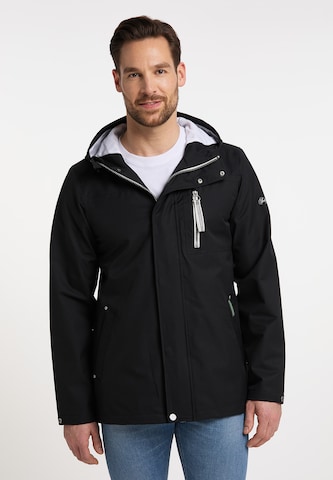 Schmuddelwedda Weatherproof jacket in Black: front