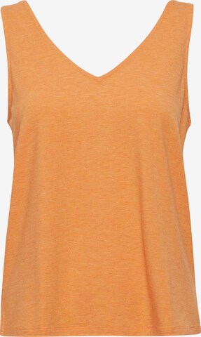 ICHI Top 'REBEL' in Orange: front