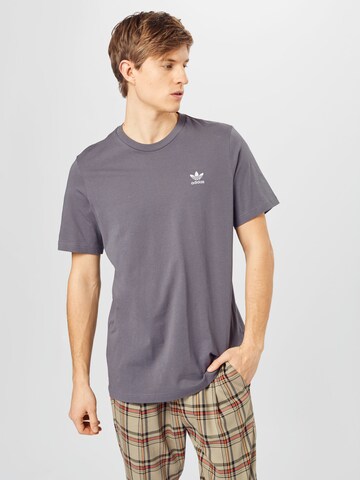 ADIDAS ORIGINALS Shirt 'Essential' in Grey: front