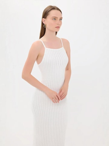 Hiccup Gebreide jurk in Wit