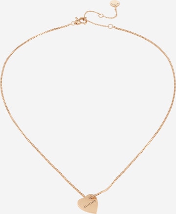 AllSaints Necklace in Gold: front