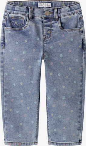 Regular Jean 'NMFBella' NAME IT en bleu : devant
