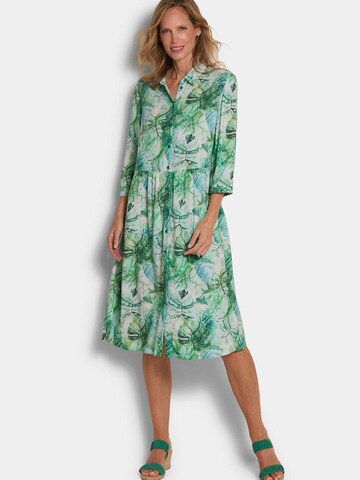 Robe-chemise Goldner en vert : devant