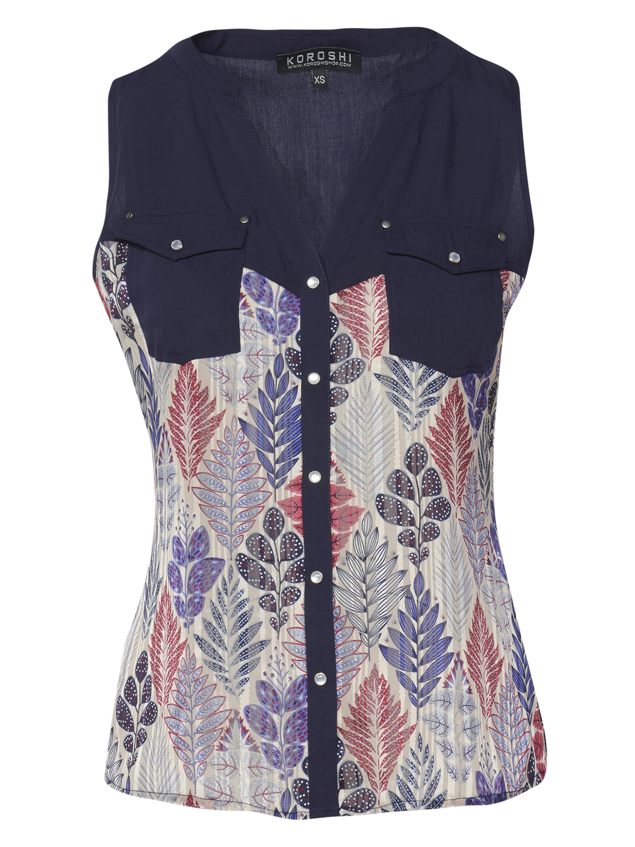 KOROSHIBluza - plava boja: prednji dio