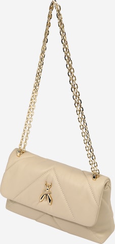 PATRIZIA PEPE Crossbody Bag in Beige: front