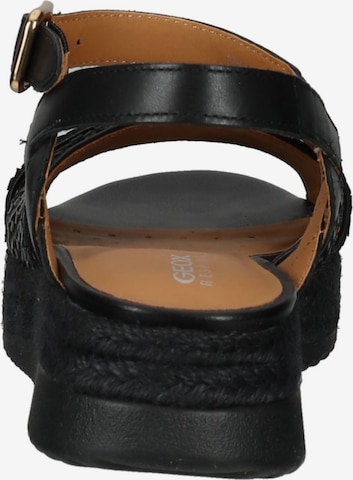 Sandalo con cinturino di GEOX in nero