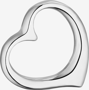AMOR Pendant in Silver: front