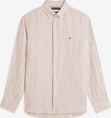 TOMMY HILFIGER Hemd in Beige: Vorderseite