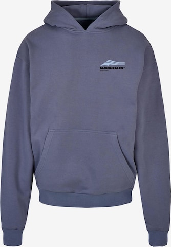 MJ Gonzales Sweatshirt in Blauw: voorkant