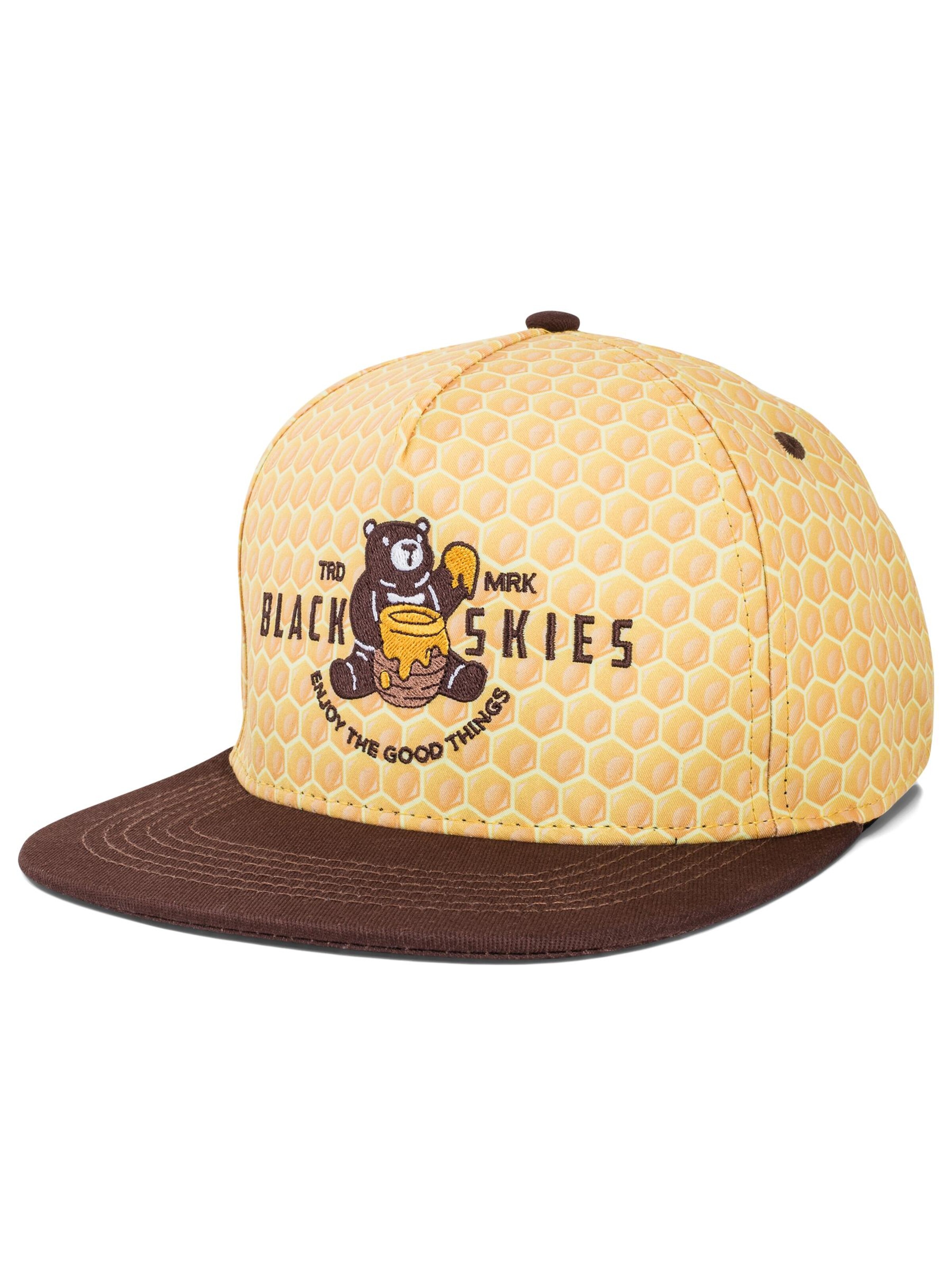 Blackskies Cap 'Beast Mode' in Gold: front