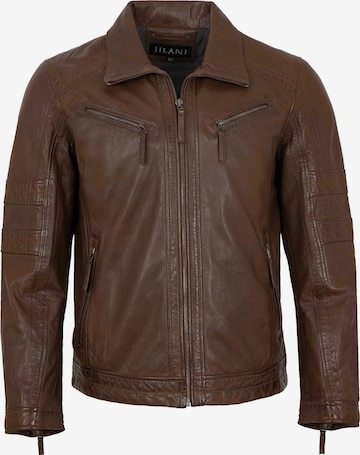 Jilani Between-Season Jacket 'Ranger' in Brown: front