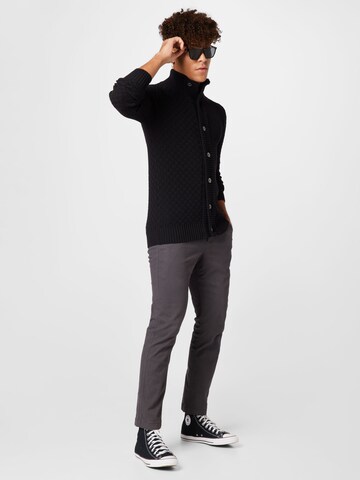 Kronstadt Knit Cardigan 'Benjamin' in Black