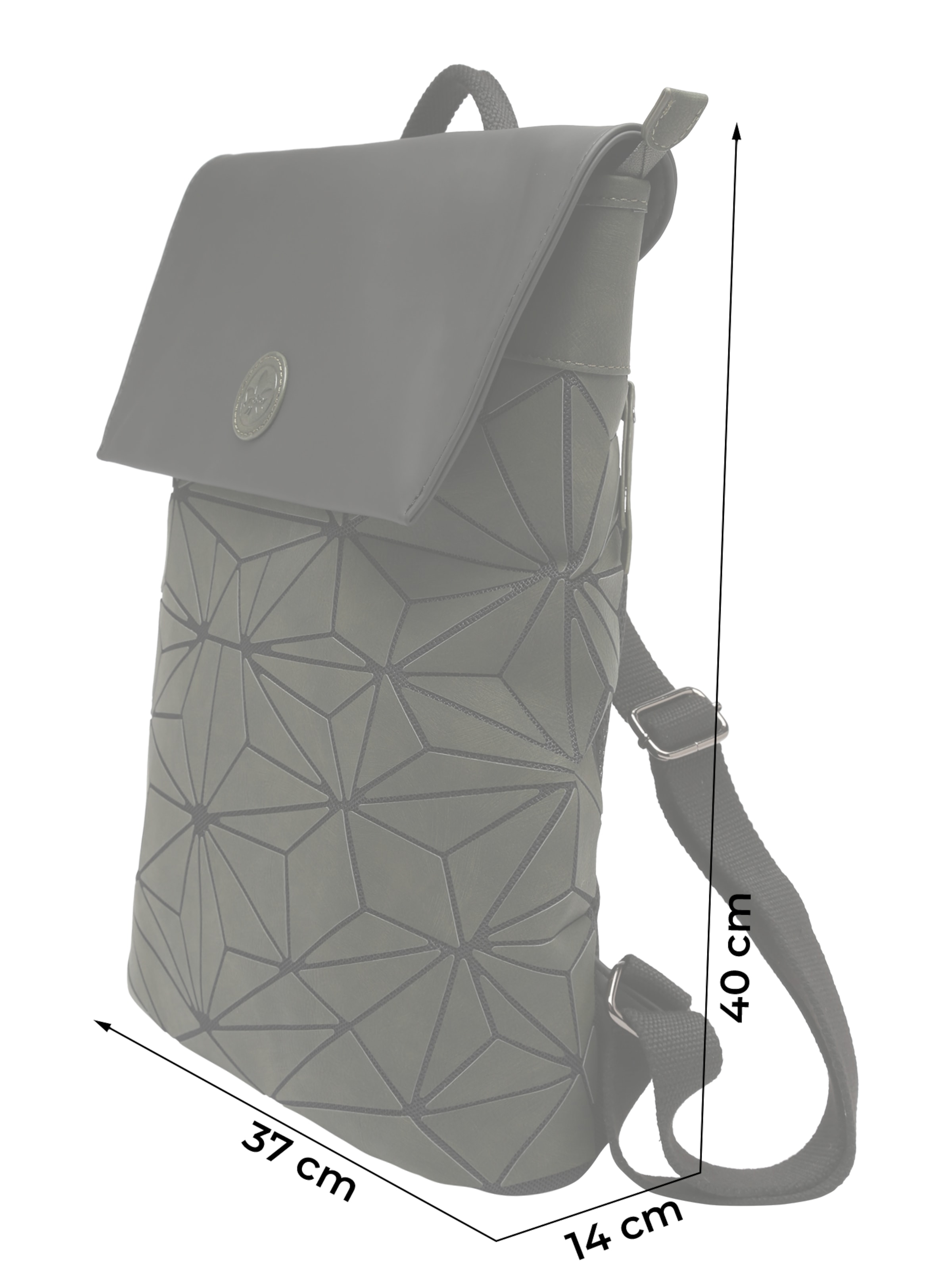 Rieker Rucksack in Grün