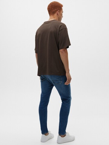 Pull&Bear Slimfit Jeans in Blauw