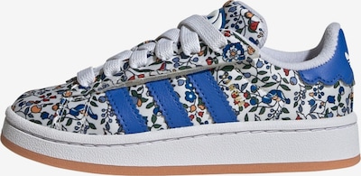 ADIDAS ORIGINALS Tenisice 'Campus 00s x Liberty London' u kraljevsko plava / tamno zelena / tamno narančasta / bijela, Pregled proizvoda