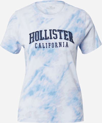 HOLLISTER Tričko - námornícka modrá / svetlomodrá / orgovánová / biela, Produkt