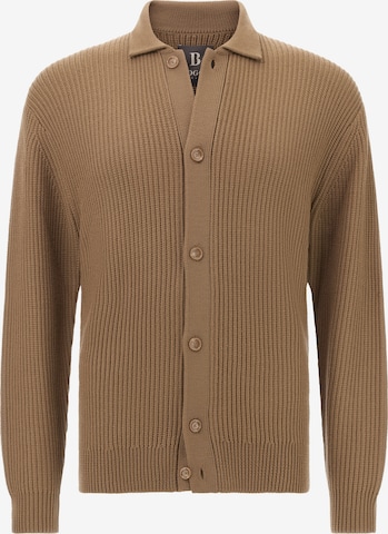 Pull-over Boggi Milano en marron : devant