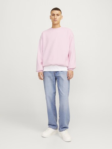JACK & JONES Sweatshirt 'JJEUrban Edge' in Roze