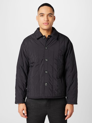 BURTON MENSWEAR LONDON Between-season jacket in Black: front