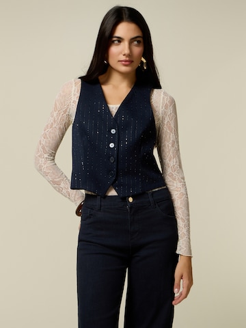 Gilet de costume oltre en bleu