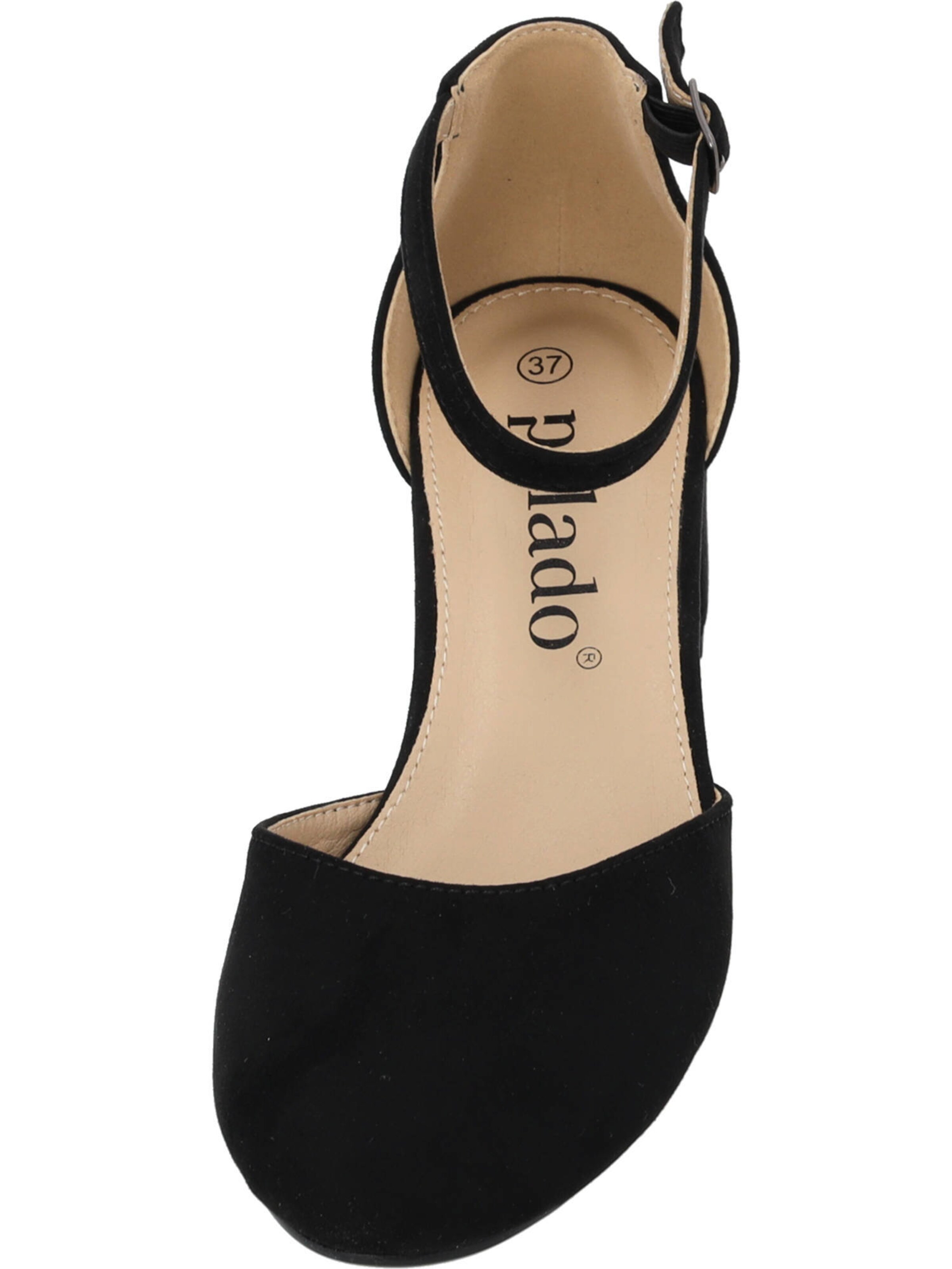 Palado Sandalen met riem 'Wystin' in Zwart