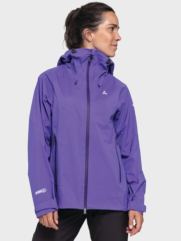 Veste outdoor 'Blaueis' Schöffel en violet : devant