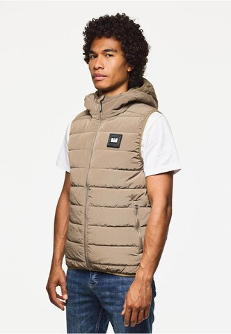 Weekend Offender Bodywarmer 'Toronto' in Bruin: voorkant
