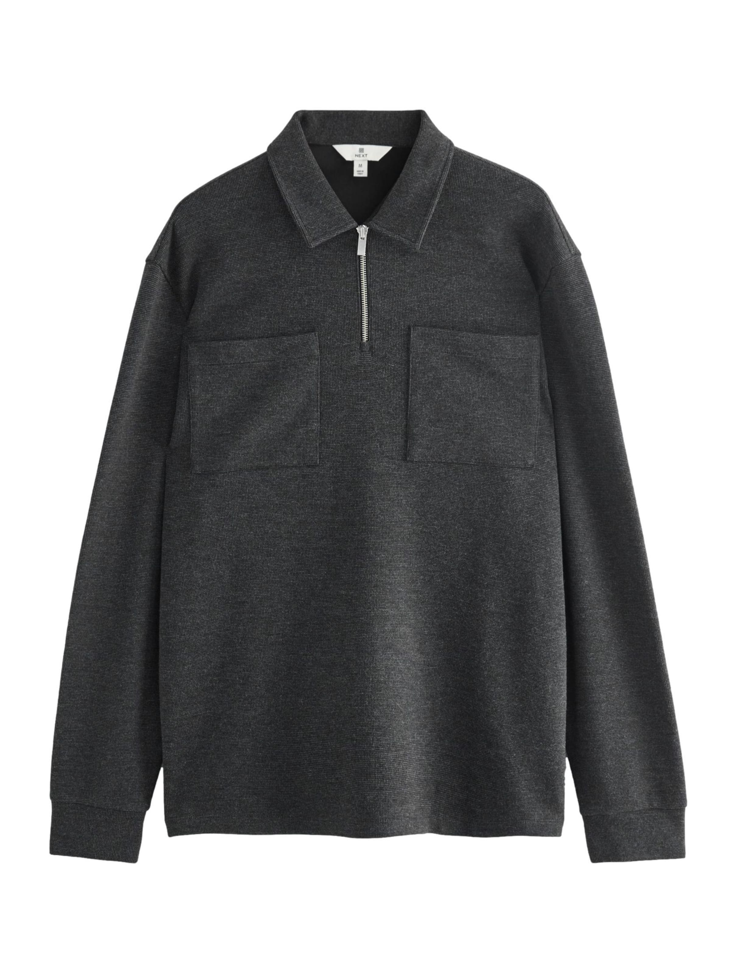 Next Svetr – šedá: přední strana