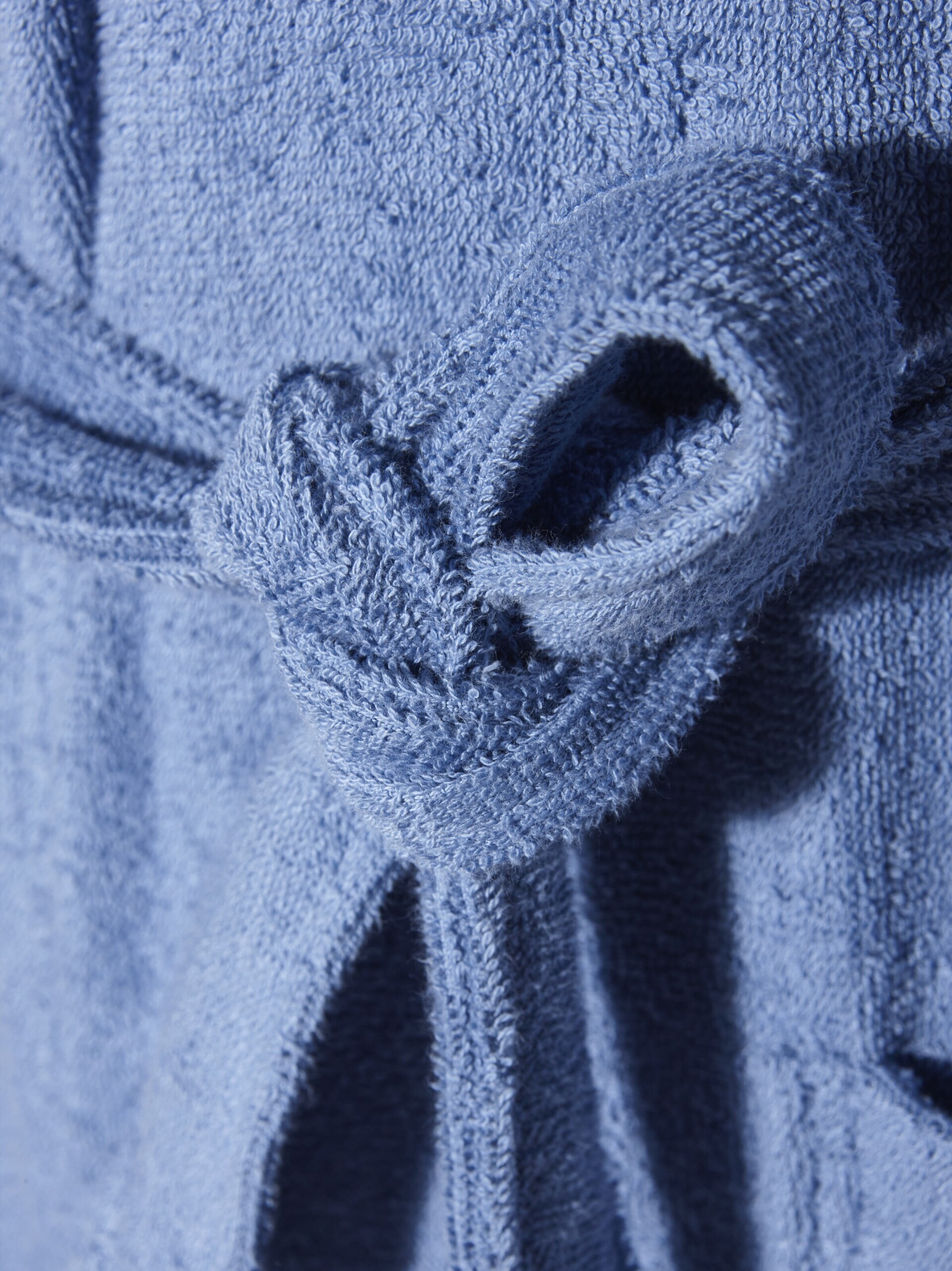Jan Vanderstorm Long Bathrobe ' Janning ' in Blue