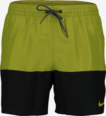 Maillot de bain de sport 'Split 5' Nike Swim en vert : devant